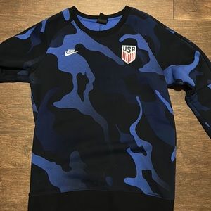 Nike | US Men’s National Team | Camo Warm-Up Top